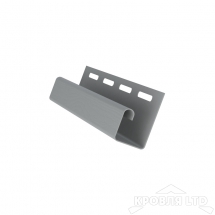 J - профиль GL цвет серый 3,0 м