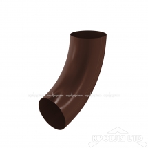 Колено универсальное для водостока Aквасистем 90мм RAL 8017 шоколад