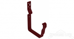 Крюк короткий полоса Vortex 127мм RAL 3005 красное вино