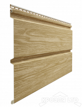 Сайдинг виниловый брус профилированный Döcke Монреаль цвет Зрелый каштан 3,6 м