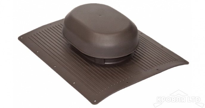 Аэратор скатный Krovent Aero-Vent коричневый для гибкой черепицы