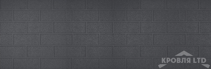 Декоративная теплоизолирующая панель COSTUNE Стандартный кирпич серый