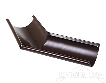Угол желоба внешний Foramina PUR 135гр 150 мм RAL 8017 шоколад