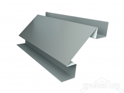 Планка угла внутреннего сложного, Полиэстер RAL 7005 мышино-серый, толщина 0,45