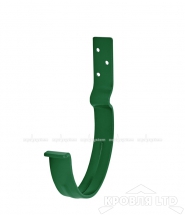 Кронштейн желоба для водостока короткий Аквасистем 150/100 160мм RAL 6005 зеленый мох