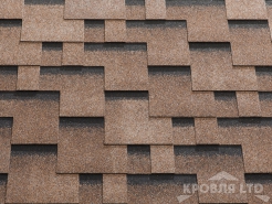 Гибкая черепица Катепал Коллекция Rocky цвет Дюна