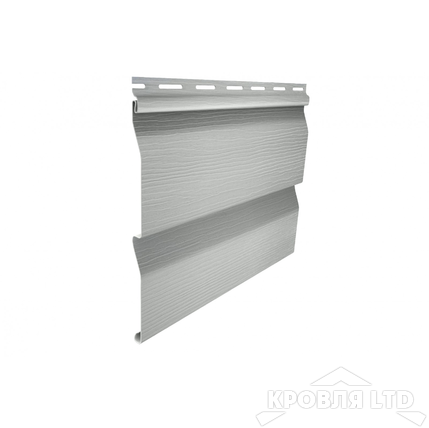 Сайдинг Ю-Пласт  Корабельный брус цвет серый 3,05м