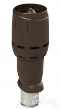 Вентиляционный выход Vilpe FLOW 160P/IS/700 цвет коричневый