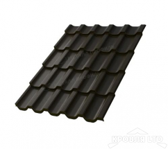 Металлочерепица Трамонтана- S , RR 32 Темно-коричневый, толщина 0,5