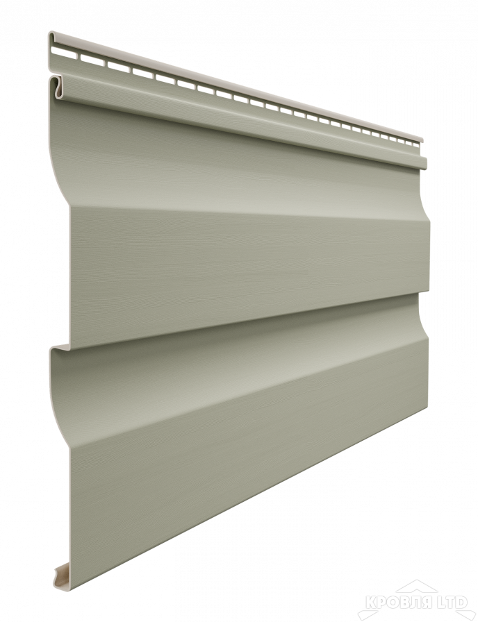 Сайдинг виниловый корабельный брус  Döcke Premium цвет сандал 3,6 м