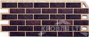 Фасадная панель Альта-Профиль Кирпич жжёный