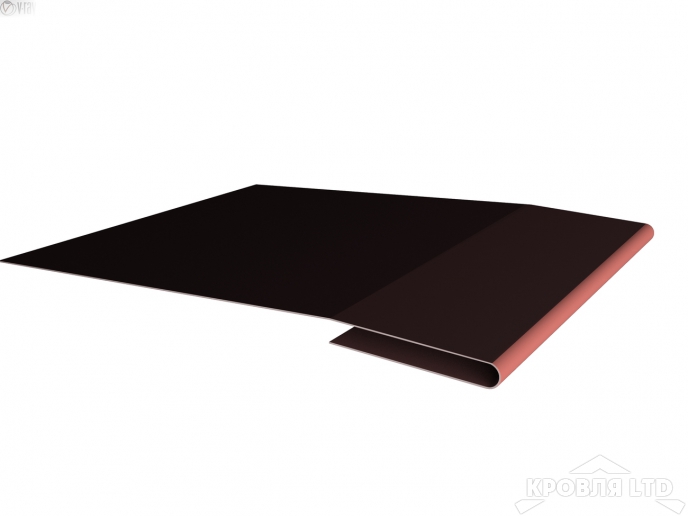 Планка начальная, Полиэстер RAL 8017 шоколад, толщина 0,45