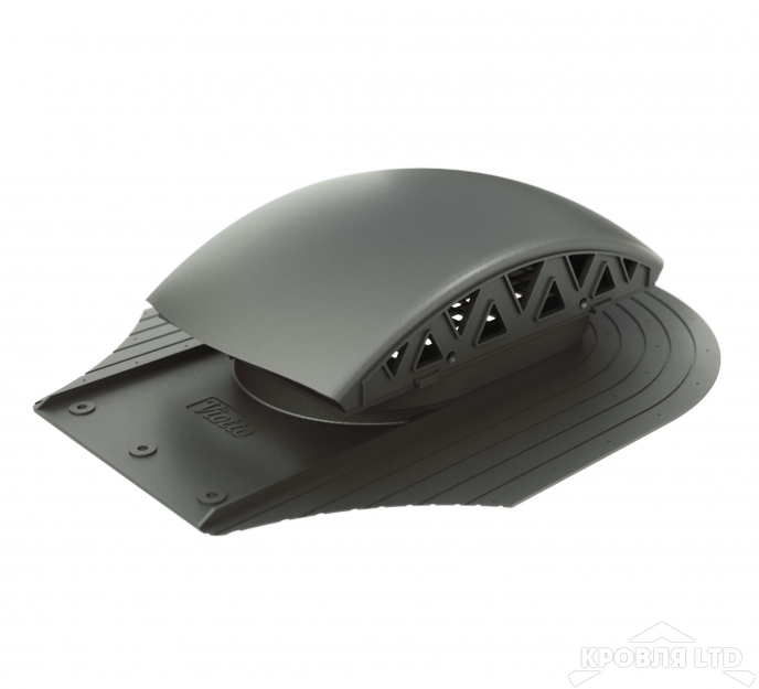 Вентилятор Viotto подкровельного пространства для мягкой кровли при монтаже rall7024. Черепаха