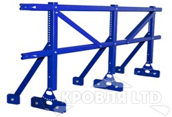 Кровельное ограждение Roofsystems серия PRESTIGE ZN H-1200 45*25 EURO, Полиэстер RAL 5005 синий насыщенный, 3м