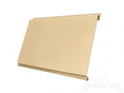 Сайдинг металлический Вертикаль, Полиэстер RAL 1014 слоновая кость, толщина 0,45