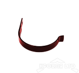 Крюк короткий для водостока 165мм Foramina PUR 150мм RAL 3005 красное вино