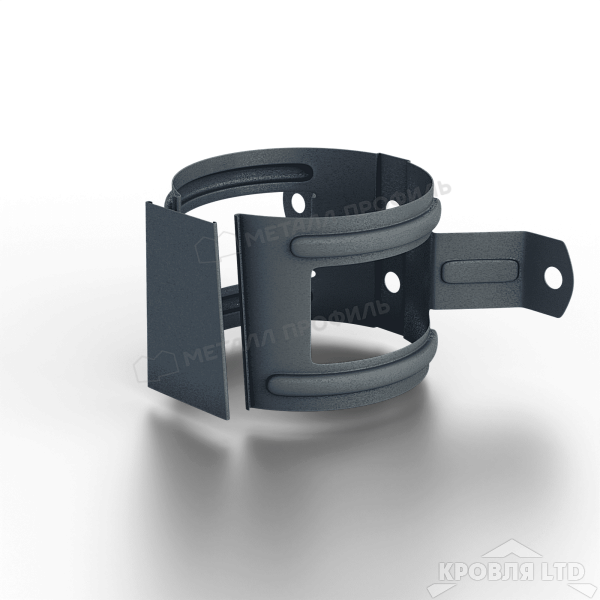 Держатель трубы (на дерево) МЕТАЛЛ ПРОФИЛЬ Foramina Freeze D100 Grey