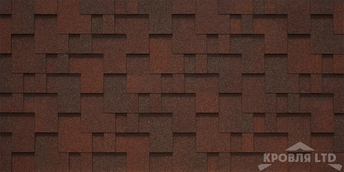 Гибкая черепица Тегола серия Категория БИЗНЕС UNICA LAZIO цвет Nocciola 418