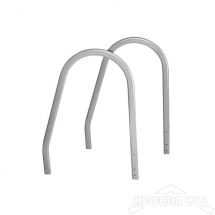 Поручень дуговой для стеновой лестницы Rofsystems серия PRESTIGE ZN, Полиэстер RAL 7004 серый