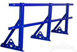 Кровельное ограждение Roofsystems серия ELITE H-600 40*20, Полиэстер RAL 5005 синий насыщенный, 3м