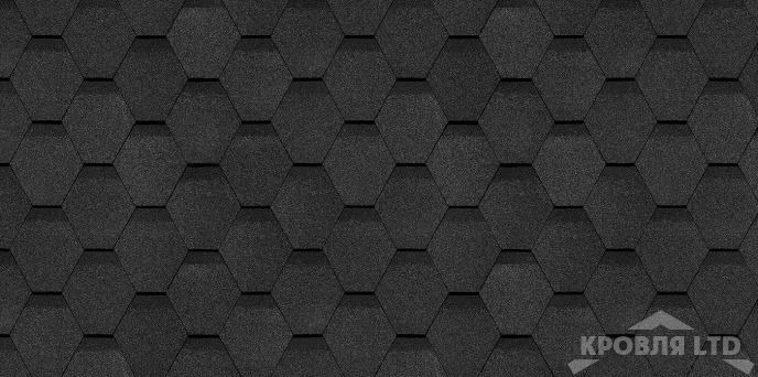 Гибкая черепица Дёке серия COMFORT коллекция Стамбул цвет Асфальт