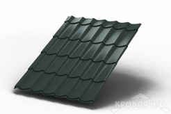 Металлочерепица Ламонтерра X, PURETAN RR 11 xромовый зеленый, толщина 0,5