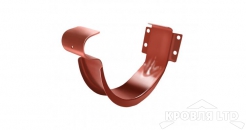 Крюк короткий Грендлайн 125 мм RAL 8004 терракота