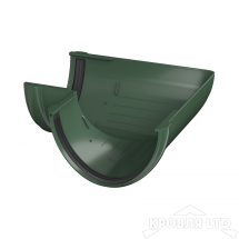 ТН ПВХ D125/82 ММ УГОЛ ЖЕЛОБА 90° ЗЕЛЕНЫЙ Rall 6005