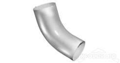 Колено 60 град Грендлайн 100 мм RAL 9003 белый