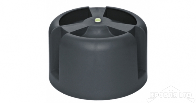 Колпак кровельный Krovent HupСap черный 270 для труб Pipe-VT 125 is и Pipe-VT 150 is
