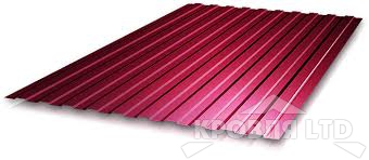 Профнастил С10, Полиэстер RAL 3005 красное вино, толщина 0,4