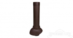 Выход канализации Vilpe  110 цвет коричневый