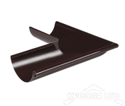 Угол желоба внешний для водостока Foramina PUR 90гр 150мм RAL 8017 шоколад