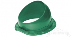 Основание для вентеляционной трубы Krovent Base-VT Wave 125/150 зеленый для металлочерепицы