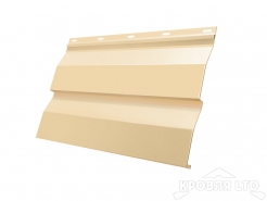 Сайдинг металлический Корабельная Доска, Полиэстер RAL 1014 слоновая кость, толщина 0,45