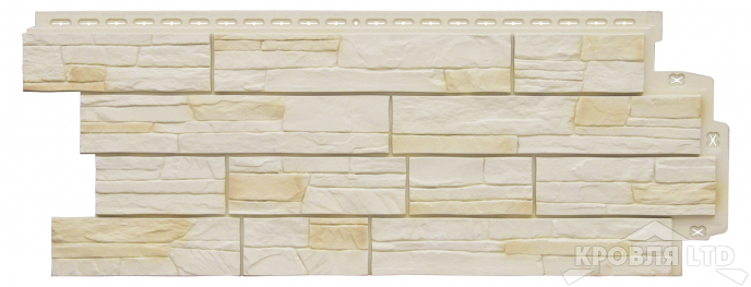 Фасадная панель Grand Line Сланец Design Plus пшеница