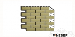 Фасадная панель FineBer  Кирпич баварский песочный