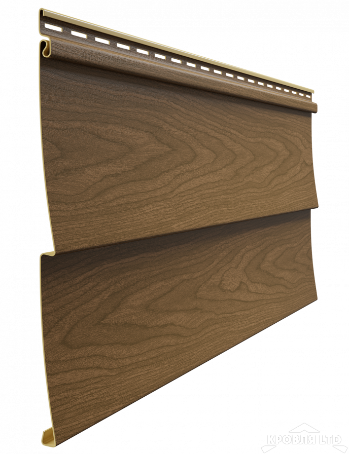 Сайдинг виниловый Елочка Döcke Lux Ванкувер цвет Миндаль 3,6м