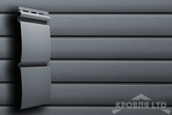 Сайдинг виниловый   GL Блок хаус двухслойный графит 3,0 м