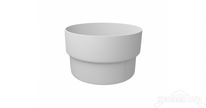 Муфта трубы соединительная ПВХ Grand Line 120/87 Ral 9003 Белый