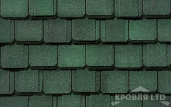 Гибкая черепица Certain Teed коллекция Grand Manor Shangle цвет Sherwood Forest