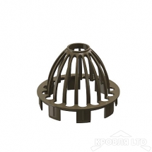 Сетка защитная для водостока Деке Премиум RAL 8019 каштан