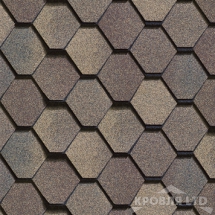 Гибкая черепица Шинглас коллекция Вестерн цвет  Прерия