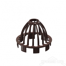 Сетка защитная для водостока Деке Премиум  шоколад