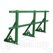 Кровельное ограждение Roofsystems серия ELITE H-1200 40*20, Полиэстер RAL 6005 зеленый мох, 3м