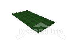 Профиль волновой Камея, Полиэстер RAL   6002 лиственно-зеленый, толщина 0,45