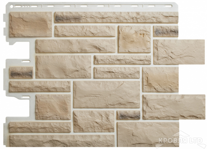 Фасадная панель Альта-Профиль Камень Пражский 01