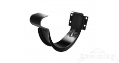 Крюк короткий Грендлайн 125 мм RAL 9005 черный