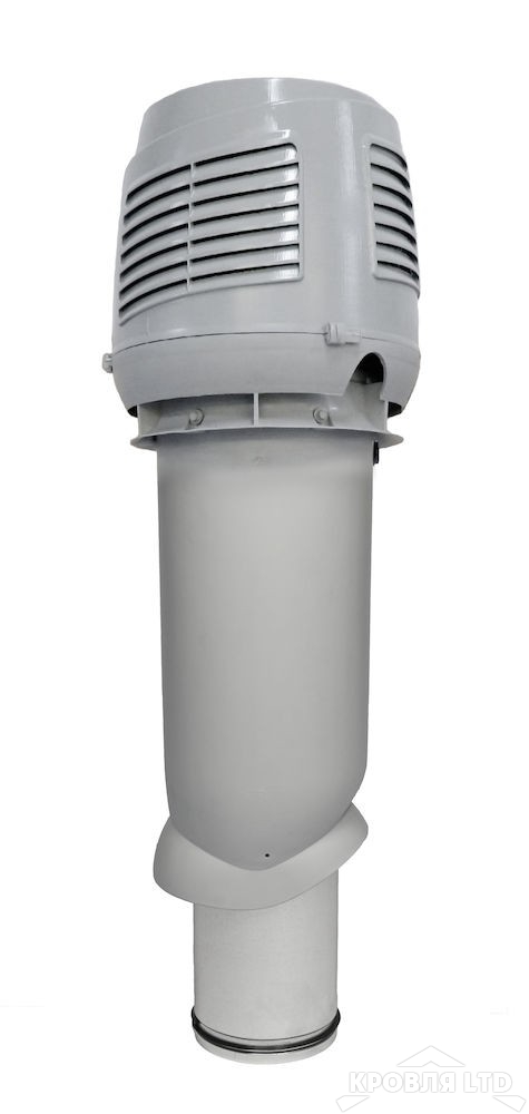 Приточный вентиляционный элемент Vilpe 160/ER/700 INTAKE  цвет светло серый