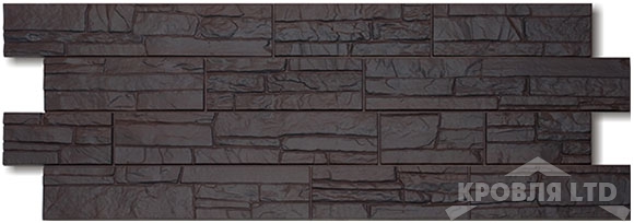 Фасадная панель Docke Stein  Темный орех